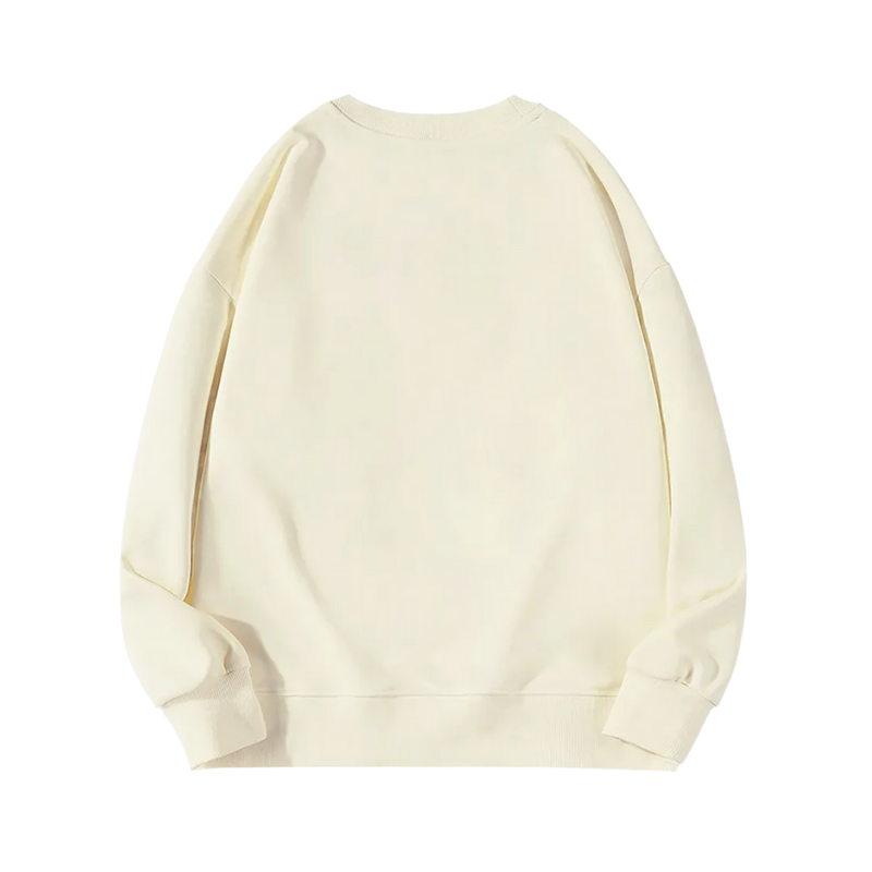 Urban Abstract Graphic Cotton Sweatshirt