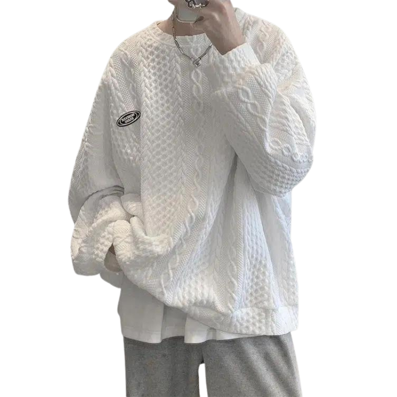 Urban Street Embossed Sweatshirt