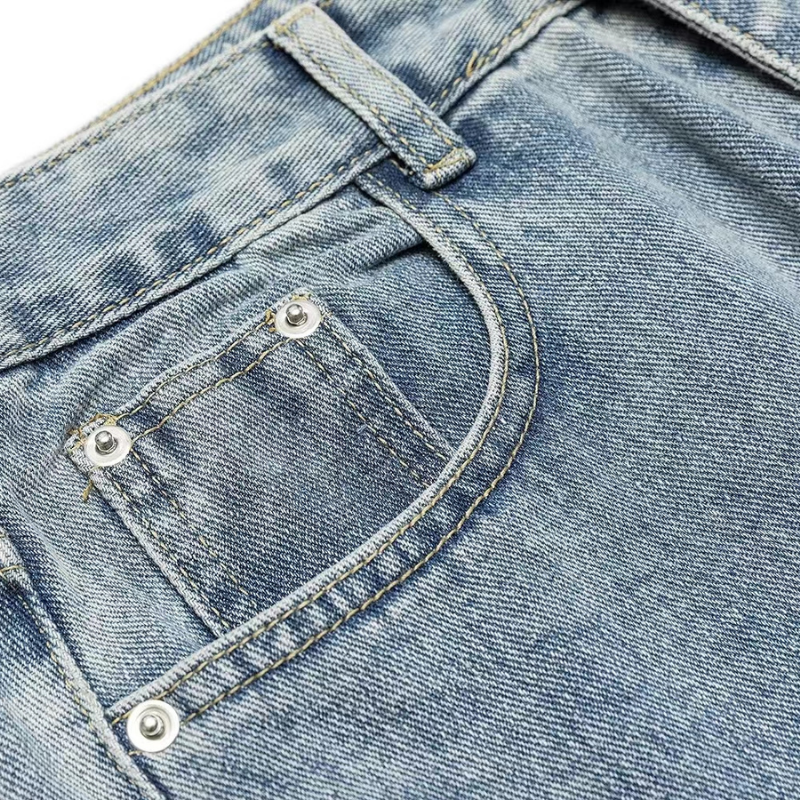 Urban Cross Graphic Straight Leg Jeans