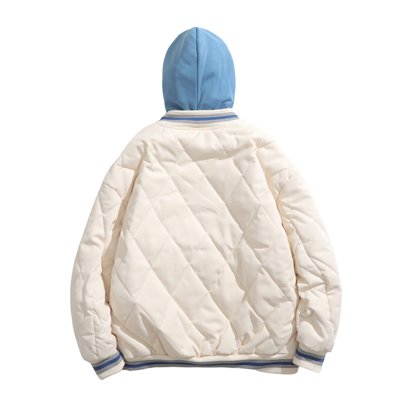 Urban Classic Letter Graphic Coat