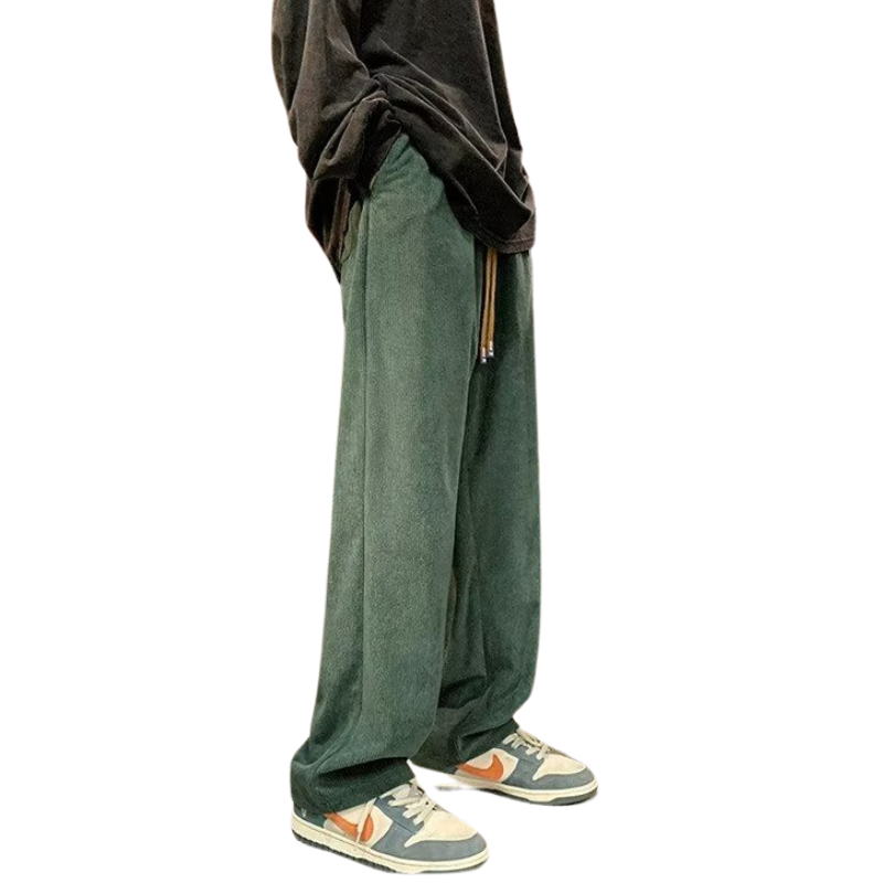 Solid Color Slim Sweatpants