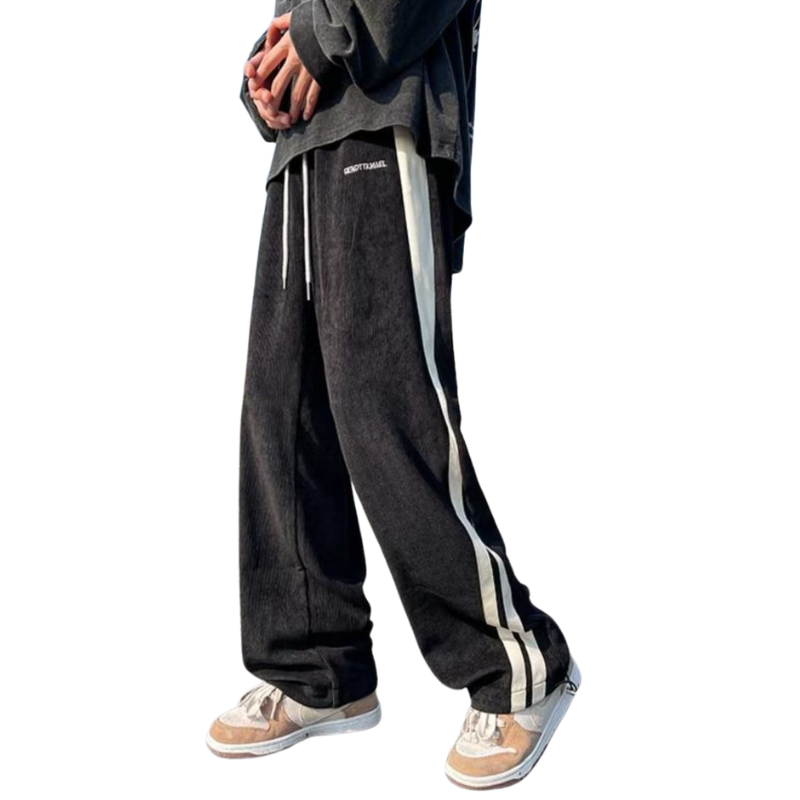 Loose Straight Corduroy Sweatpants