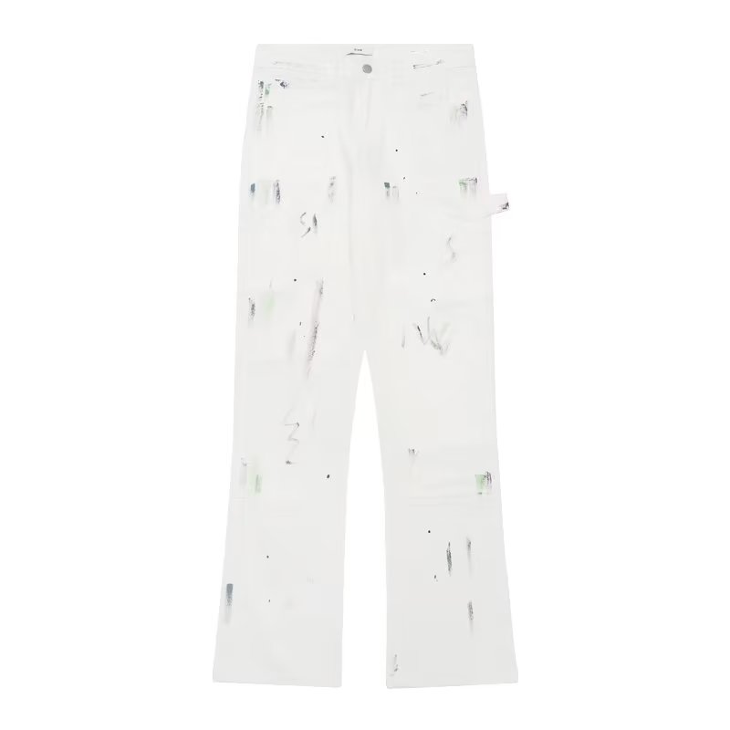 Urban Doodle Splatter Baggy Jeans