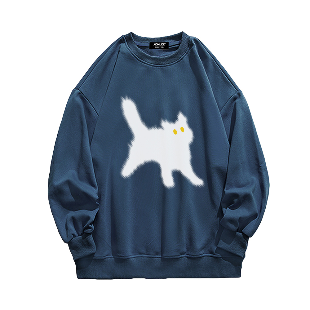 Angry Kitten Cotton Sweatshirt