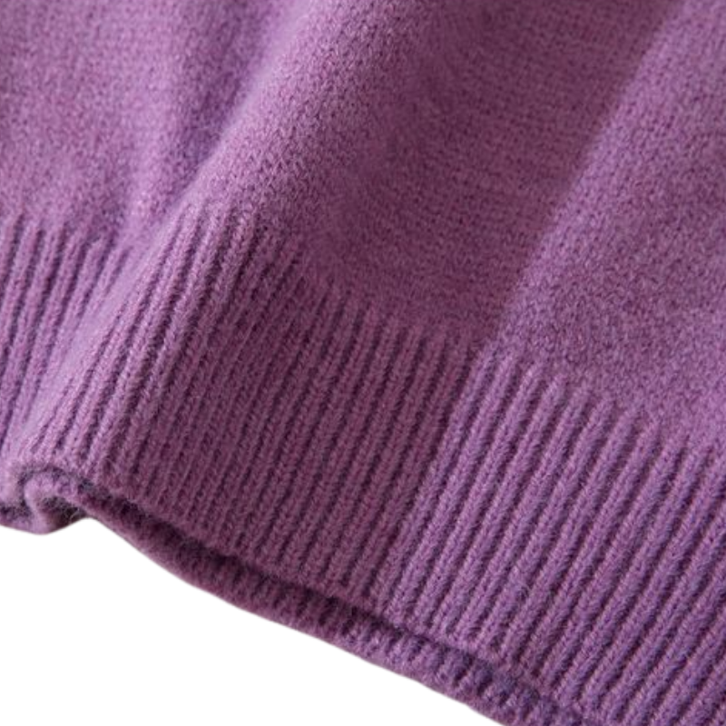 Vintage Flocked Bunny Rabbit Sweater