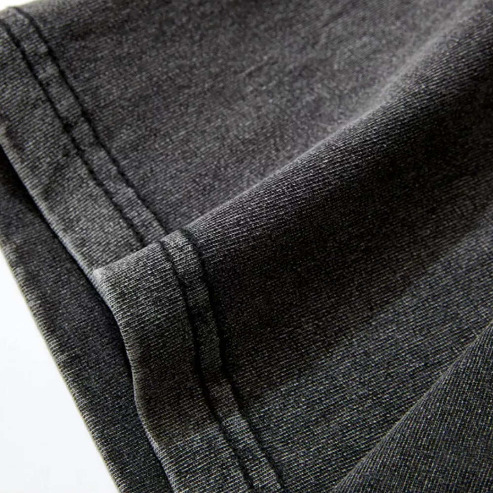 Fun Cartoon Print Washed T-Shirts