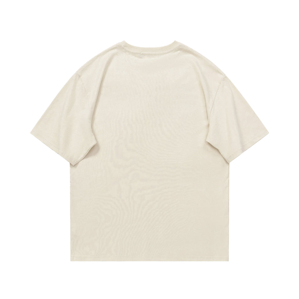 Urban Cartoon Cat Graphic T-Shirt