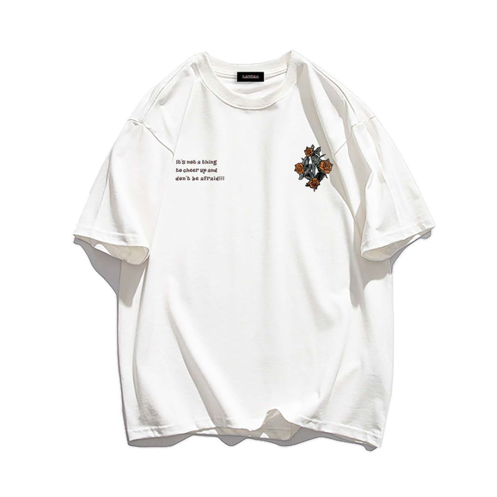 Vintage Flower Graphic T-Shirt