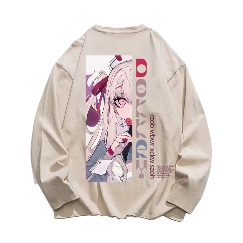 Academic Girl Letter Sweatshirt