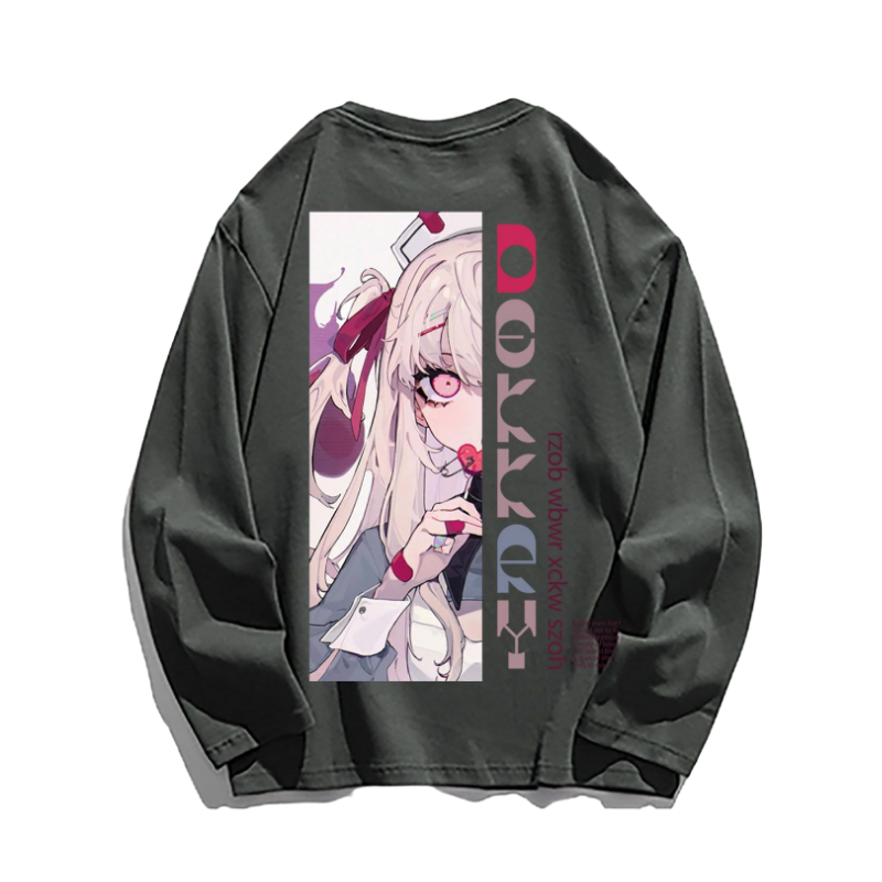 Academic Girl Letter Sweatshirt