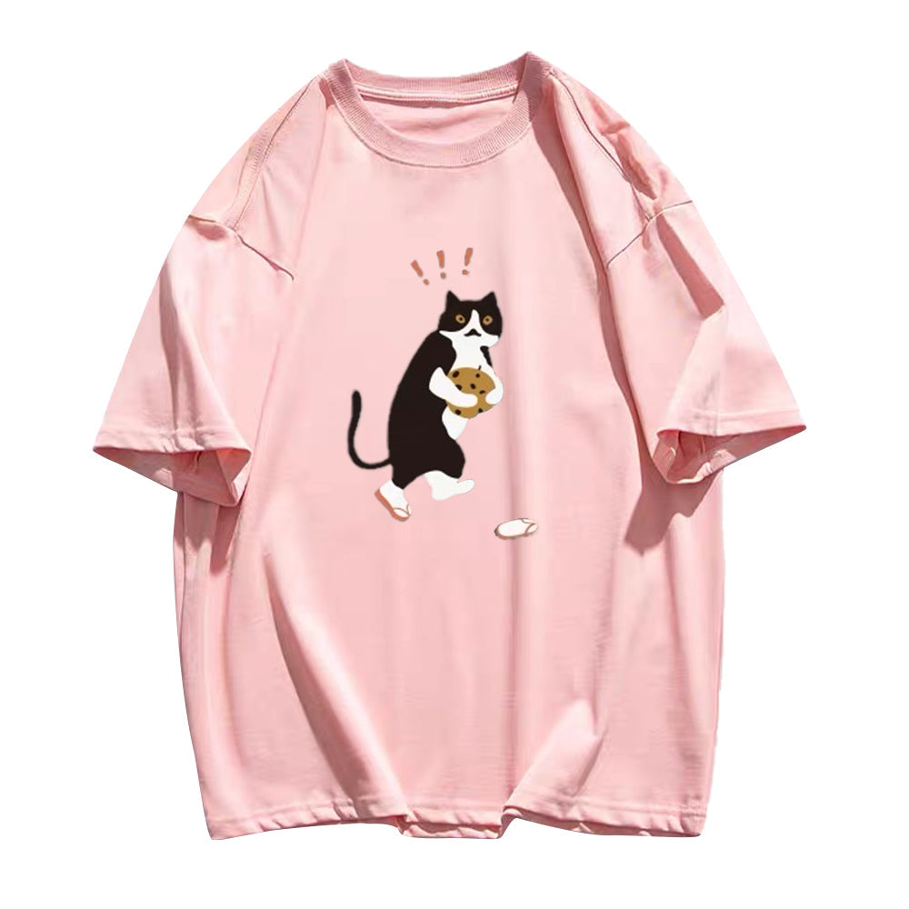Cookie-stealing Cat T-shirt
