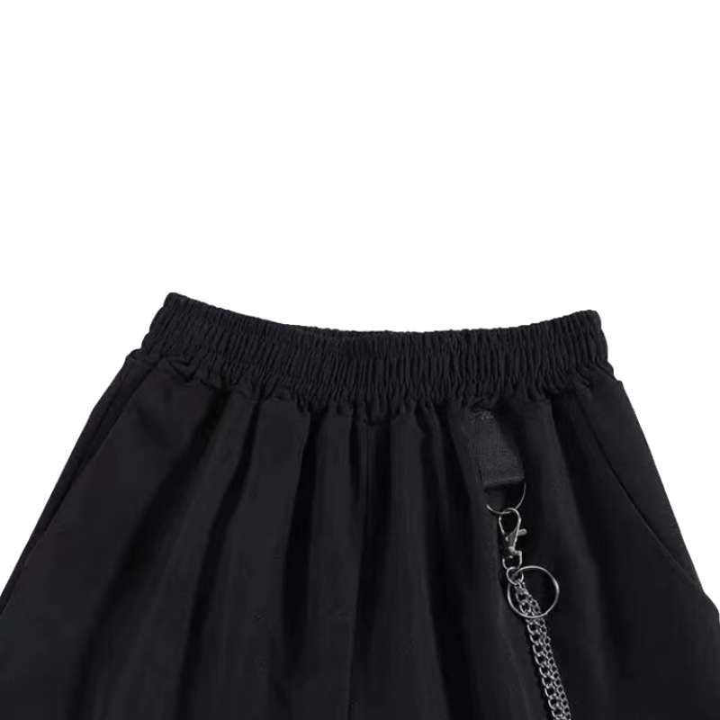 Street Chain Cargo Shorts