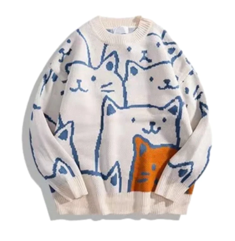 Mens Cat Sweater at KClot.com: A Perfect Blend of Style and Comfort