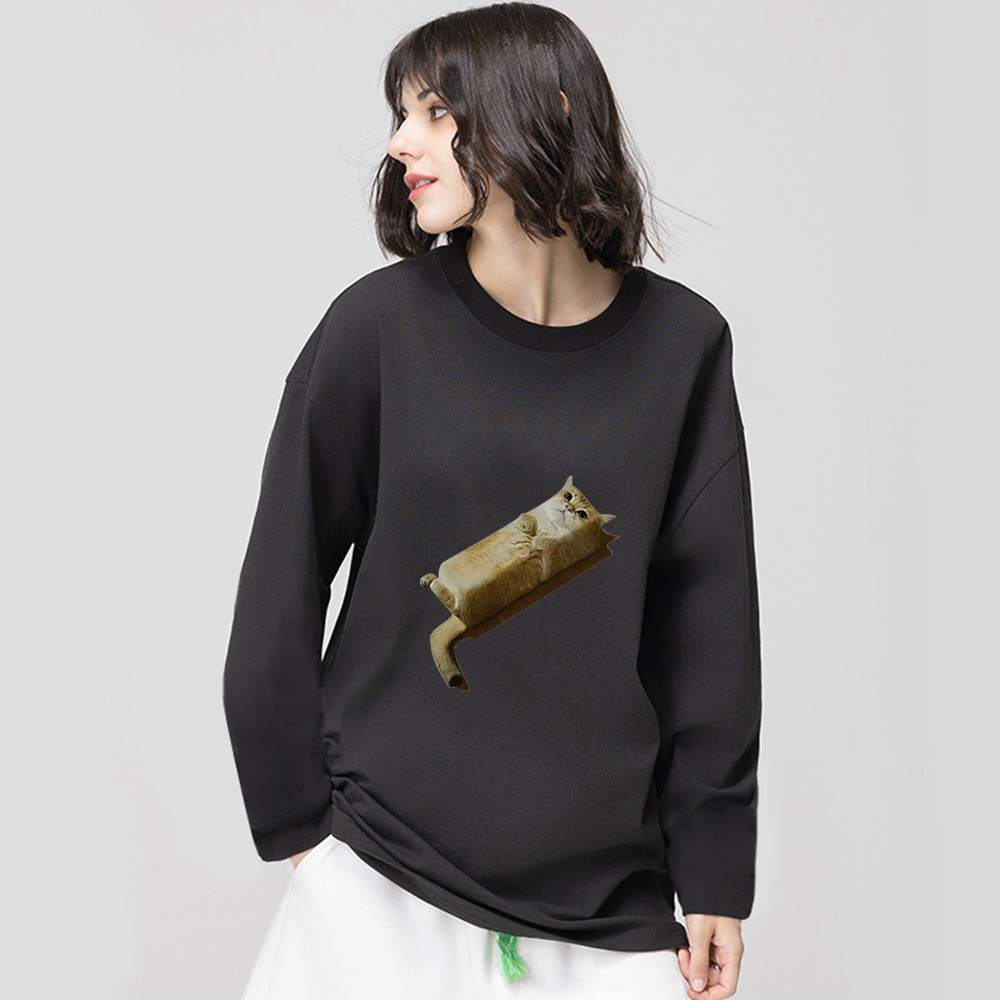 Block Cat Long Sleeve Shirt