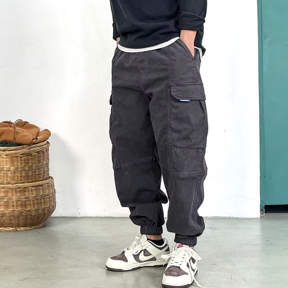 American Drawstring Cargo Pants