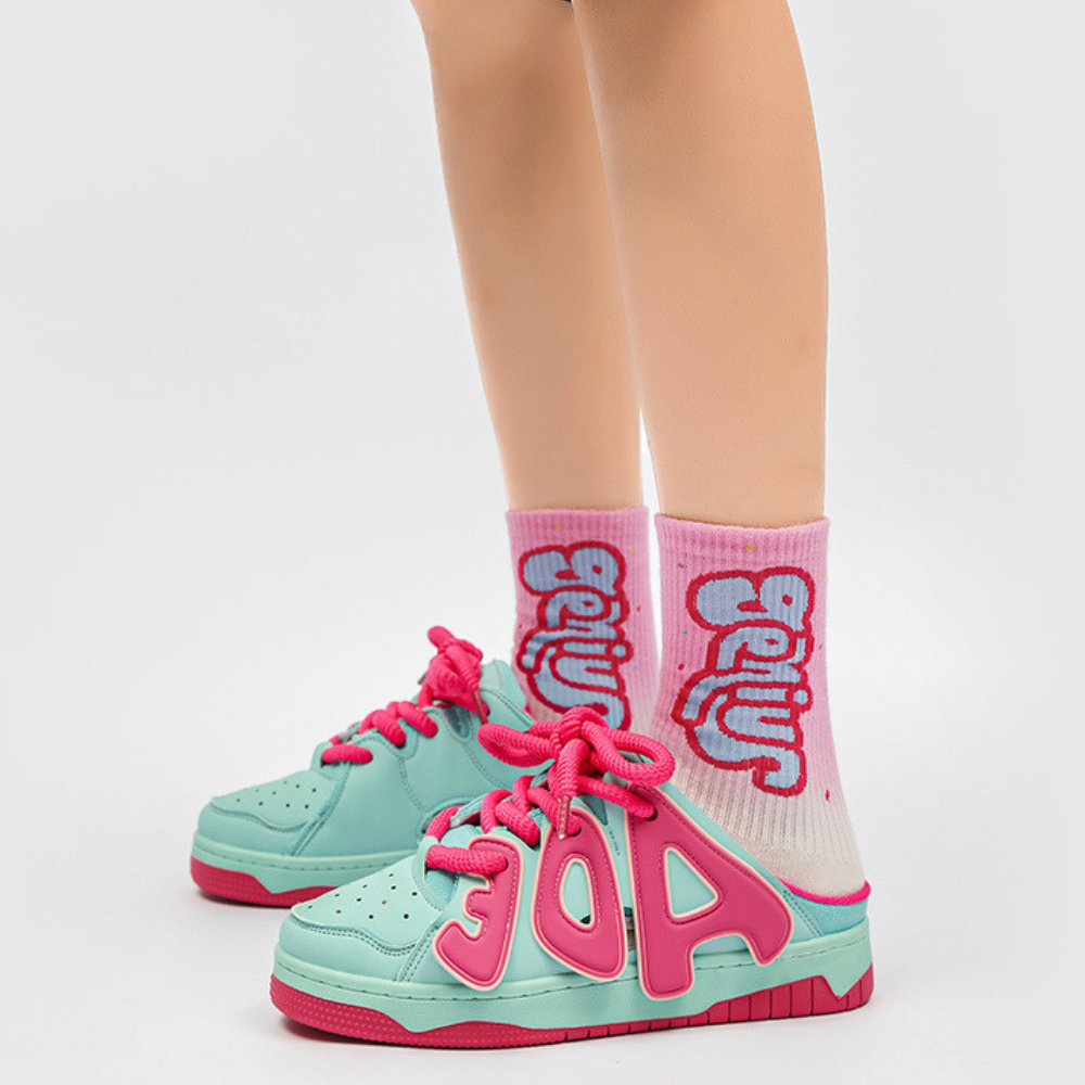 High Street Lettered Half Slip Shoes