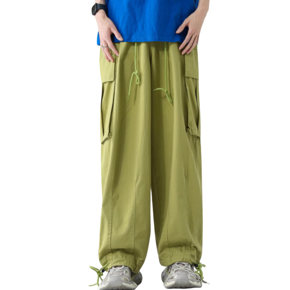 Bright-Colored Leggings Cargo Pants