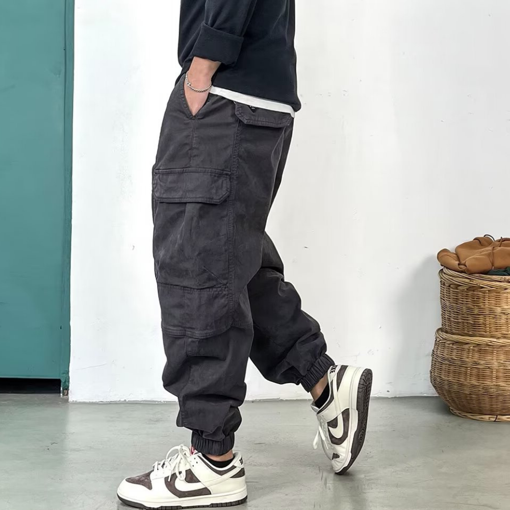 American Drawstring Cargo Pants