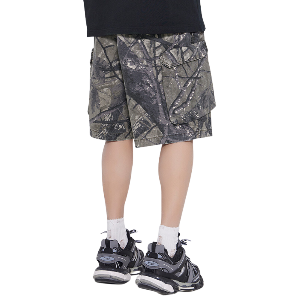 High Street Camo Cargo Shorts