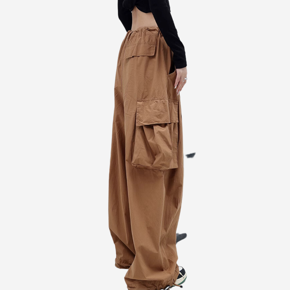 Bright-Colored Leggings Cargo Pants