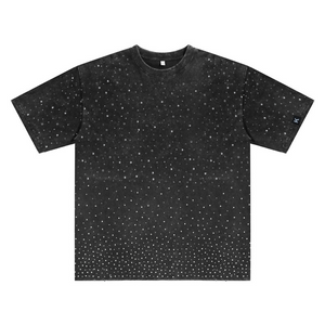 🔥LoopStone All Over Rhinestone Washed Tees