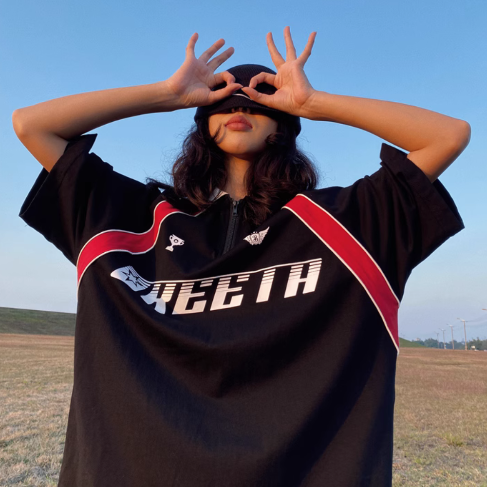 American Patchwork Polo Shirt