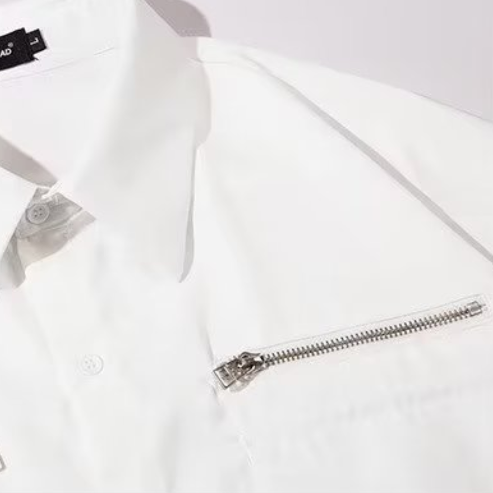 High Street Multi-Pocket Trendy Shirt