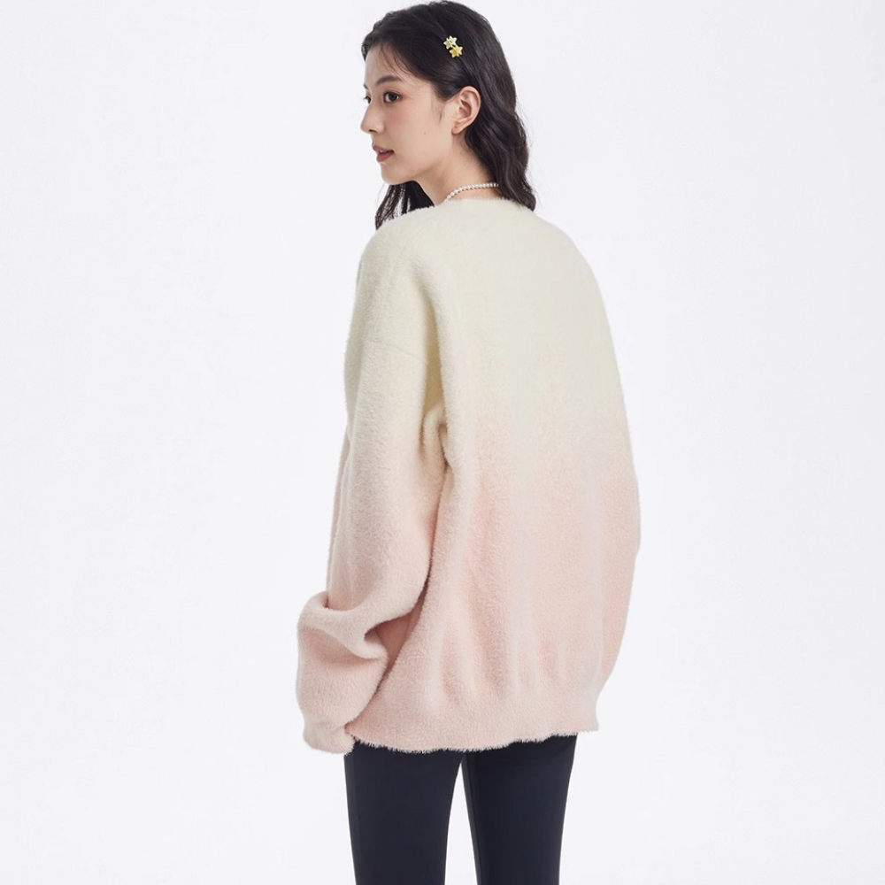 Gradient Soft Mink Sweater