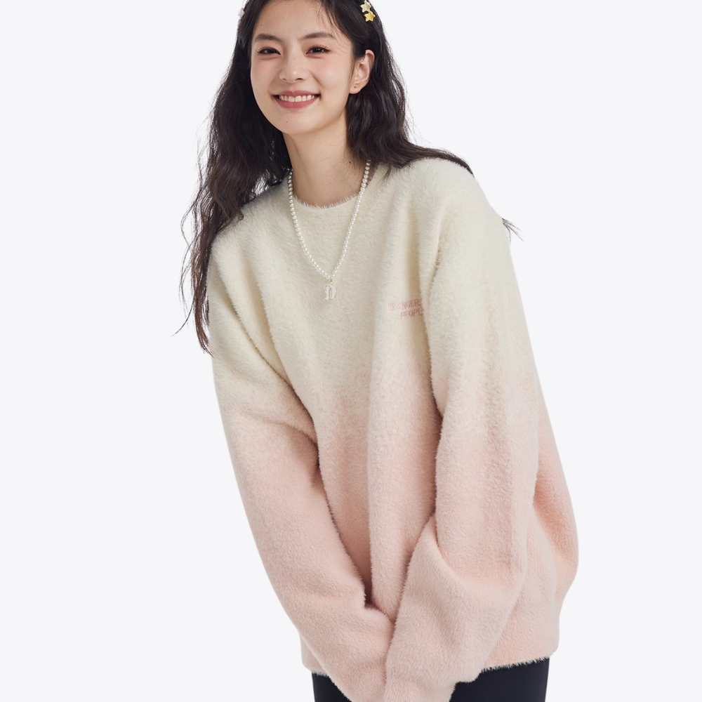 Gradient Soft Mink Sweater