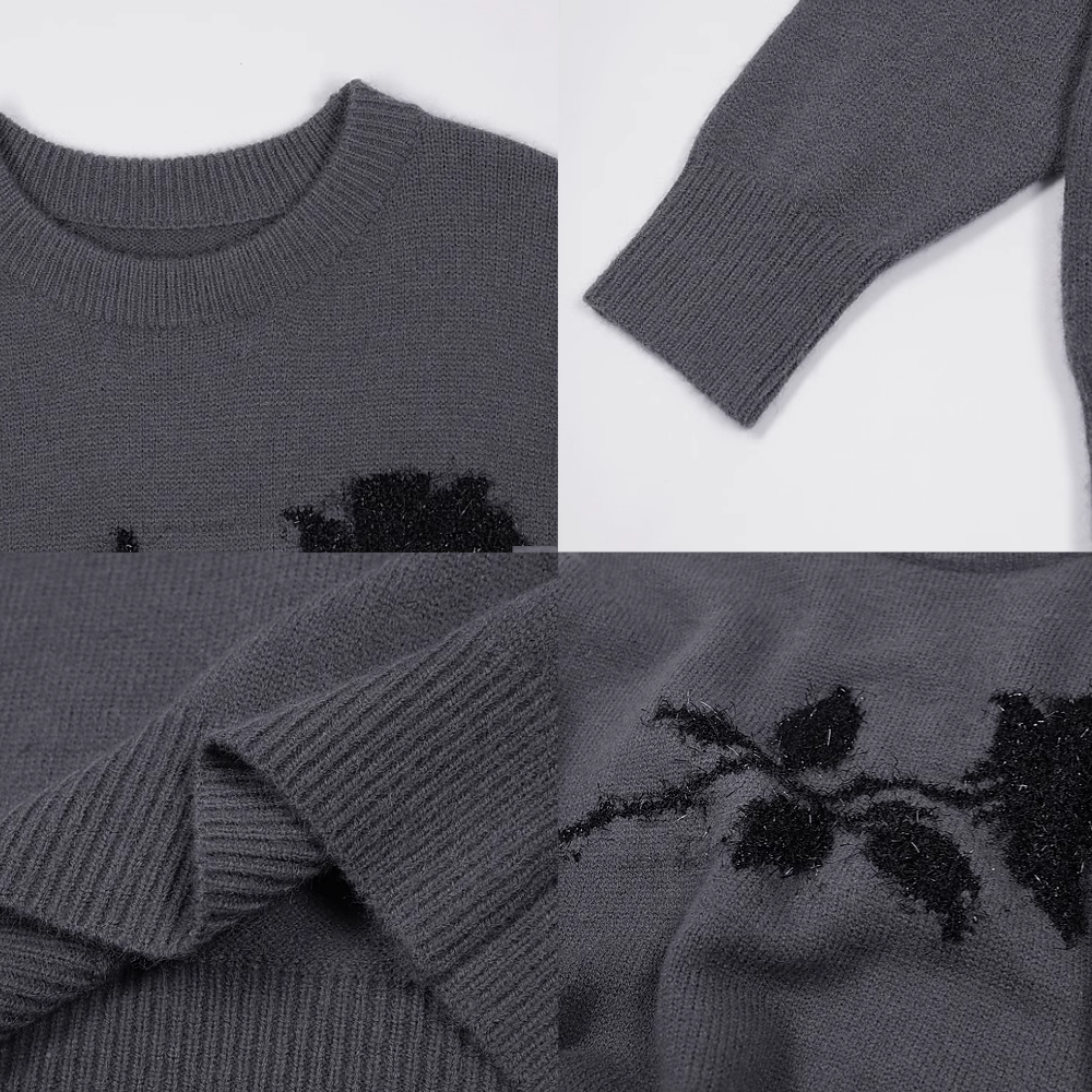 Comics One Rose Sweater