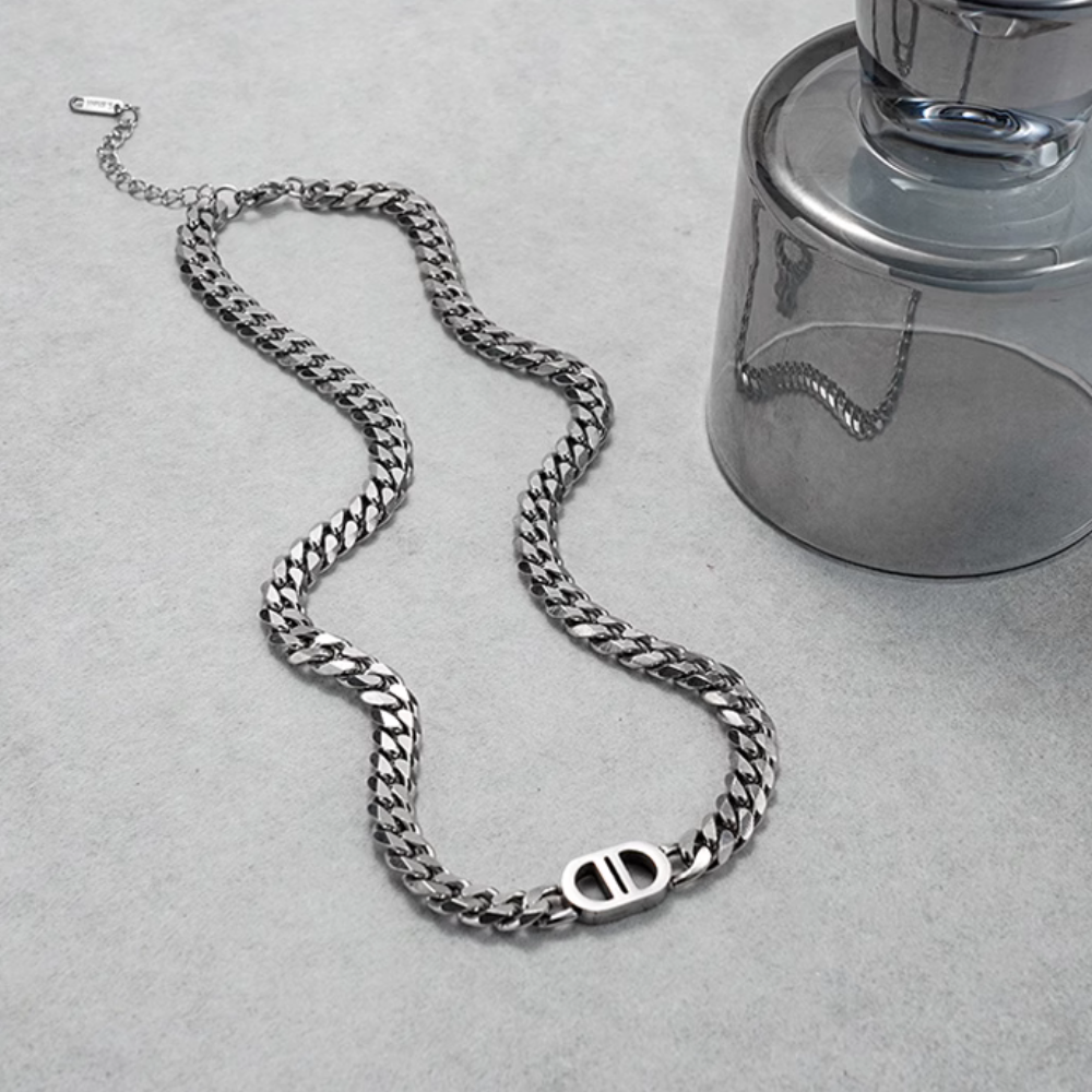 Pig Nose Titanium Steel Necklace