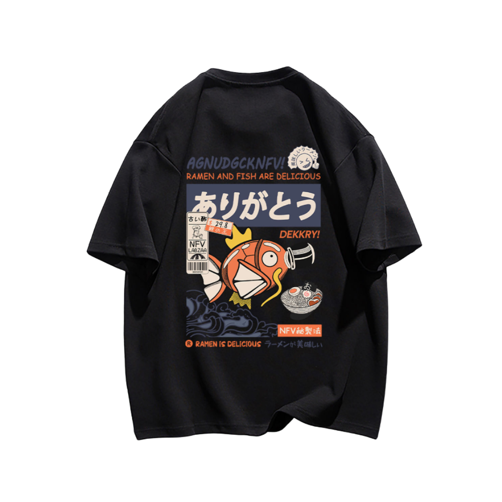 Cute Cartoon Fish Graphic Tees