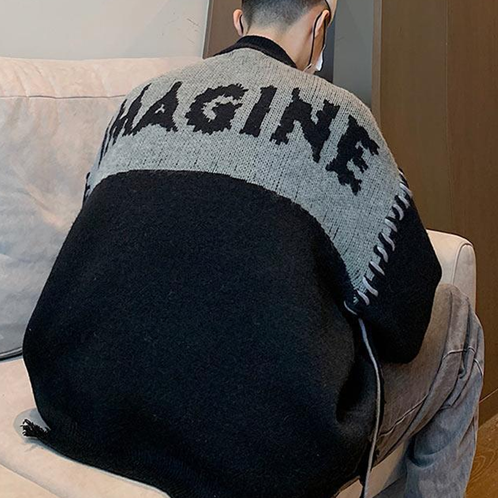 Japanese Retro Loose Cardigan Sweater