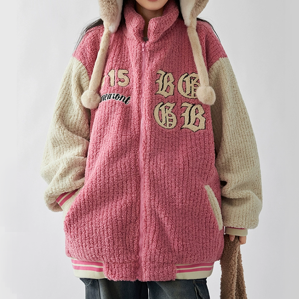 Cute Plush and Warm Coat