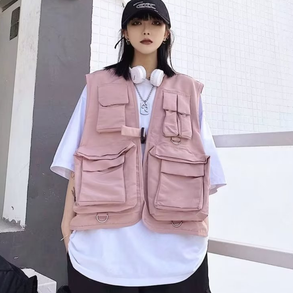 Hip Hop Pocket Tactical Vest