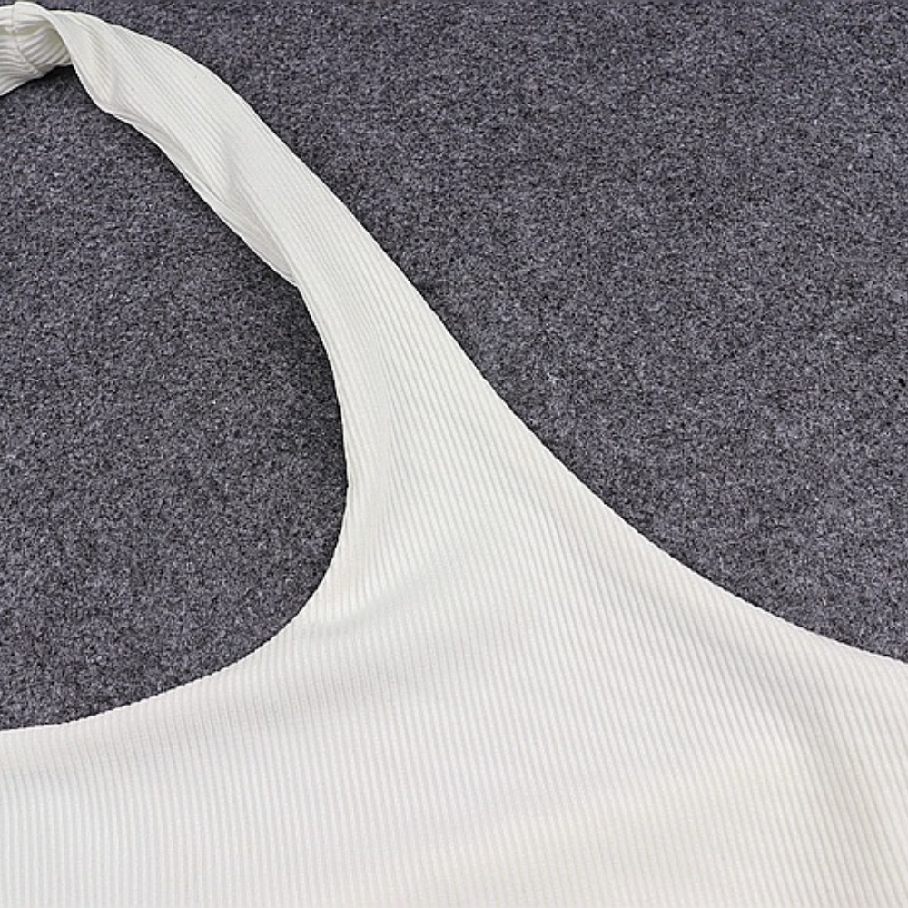 Women's Hot Girl Solid Color Halter Top