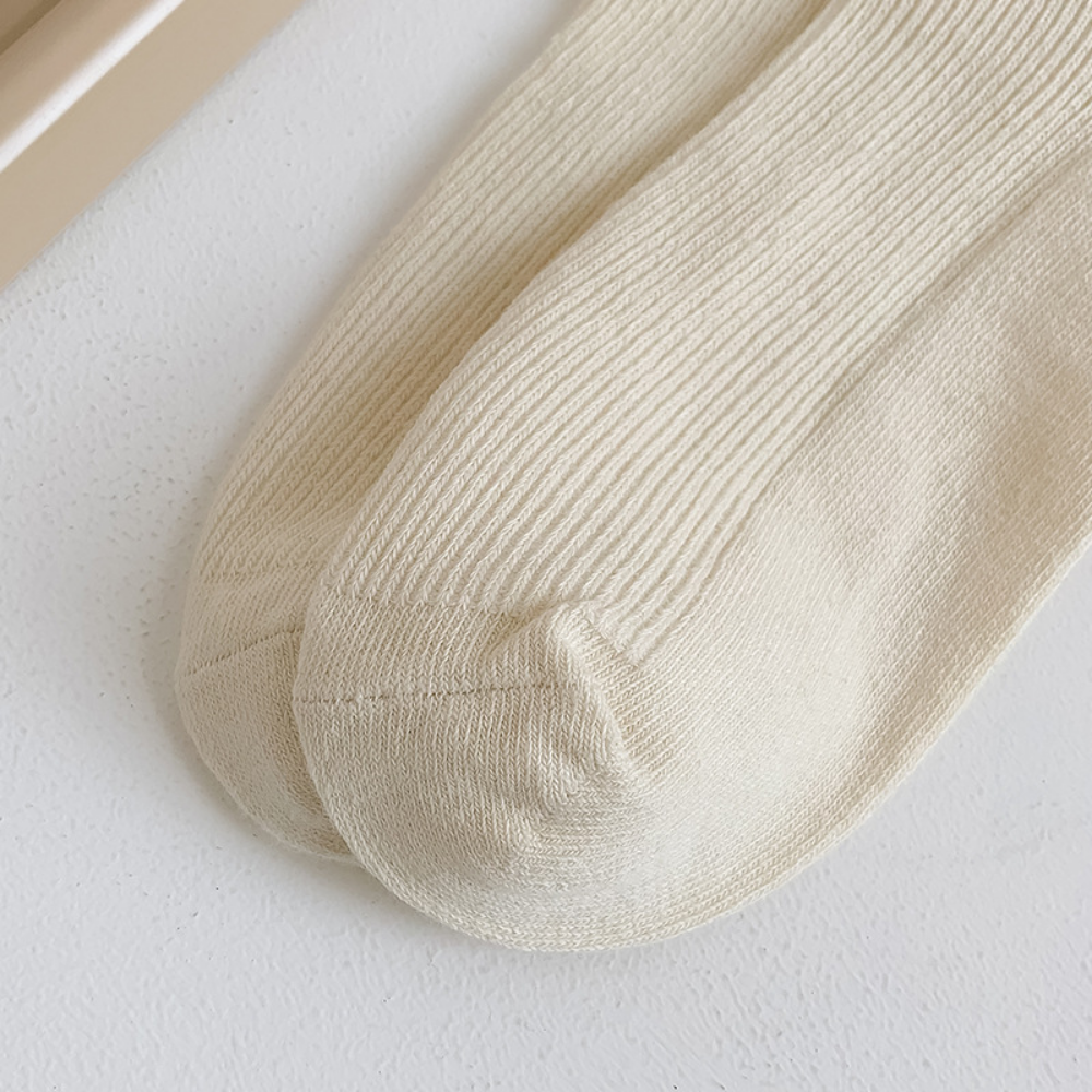 Simple Solid Color socks