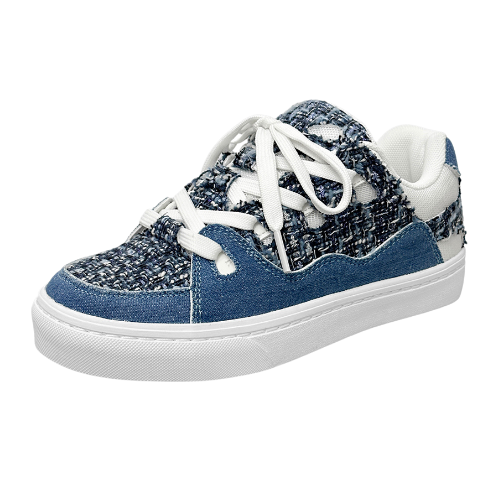 Casual Small Fragrant Denim Shoes