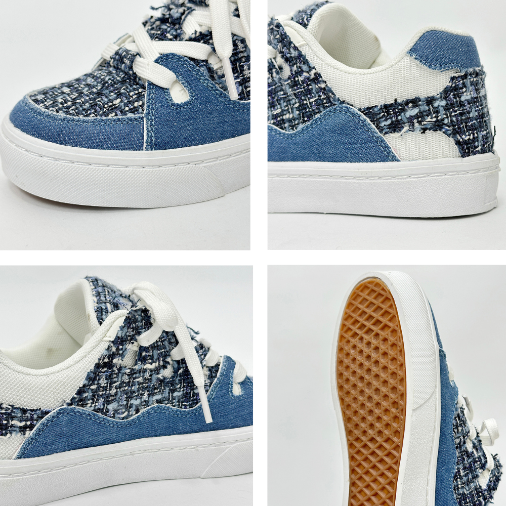 Casual Small Fragrant Denim Shoes