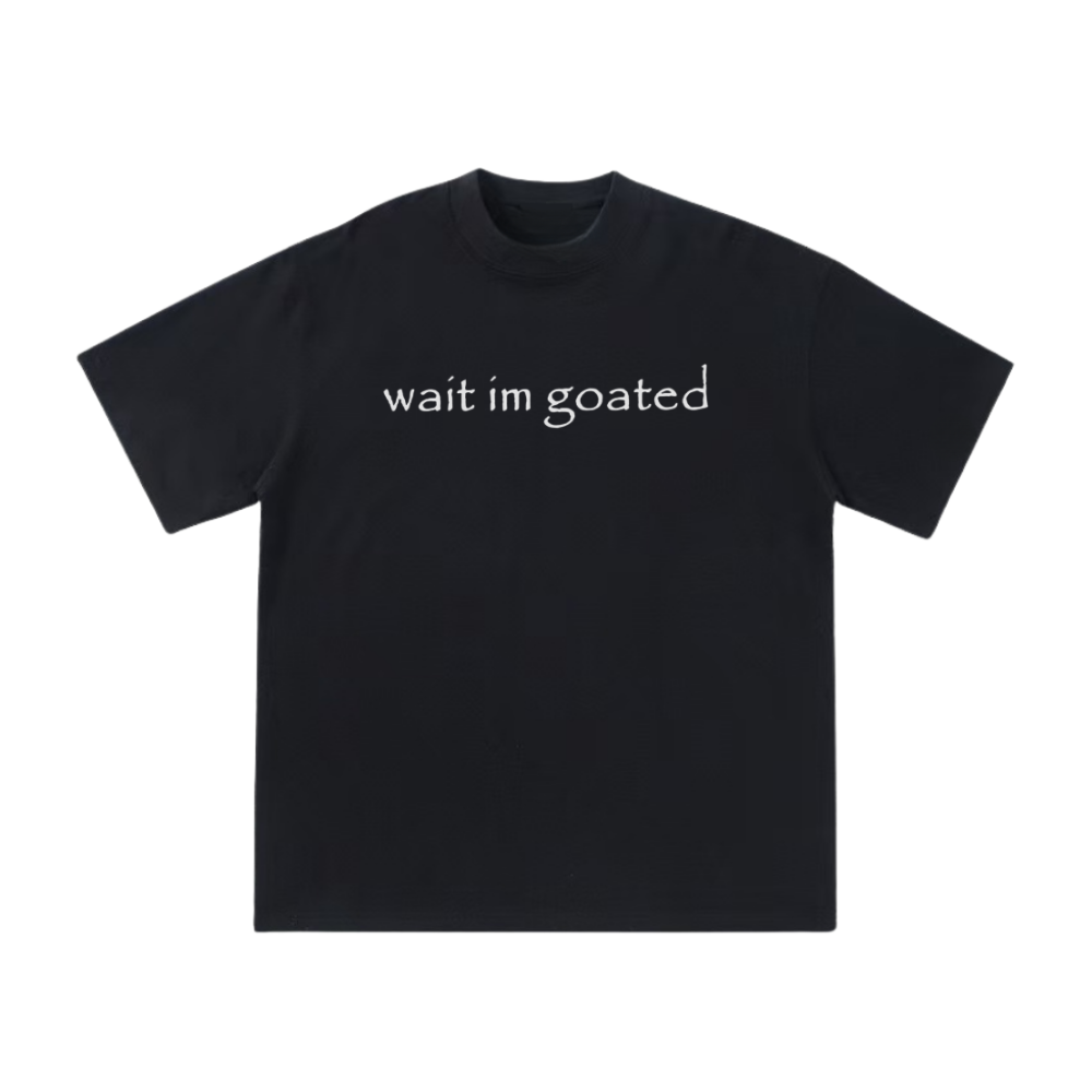 Unseen Echoes Wait Im Goated Tee