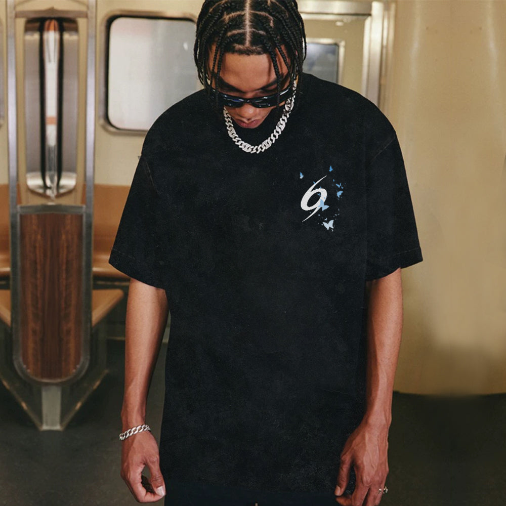 6Kull Street “OTTFF” Butterfly T-Shirt