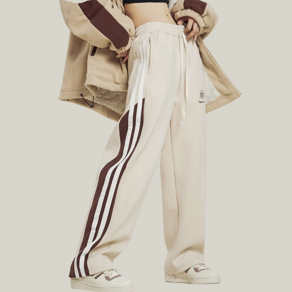 Classic Stripe Straight Sweatpants