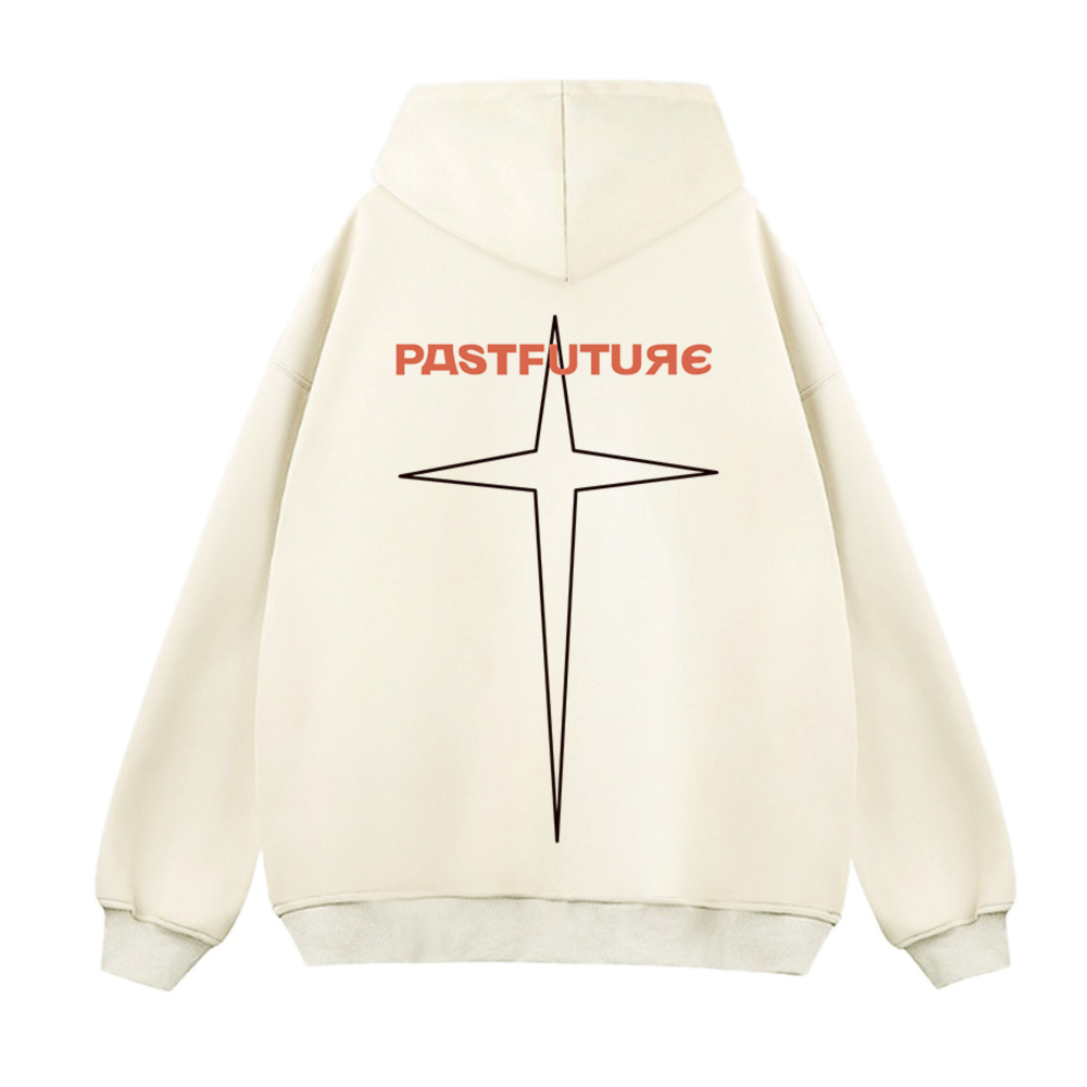 Past Future | Street Four-pointed Star Hoodie