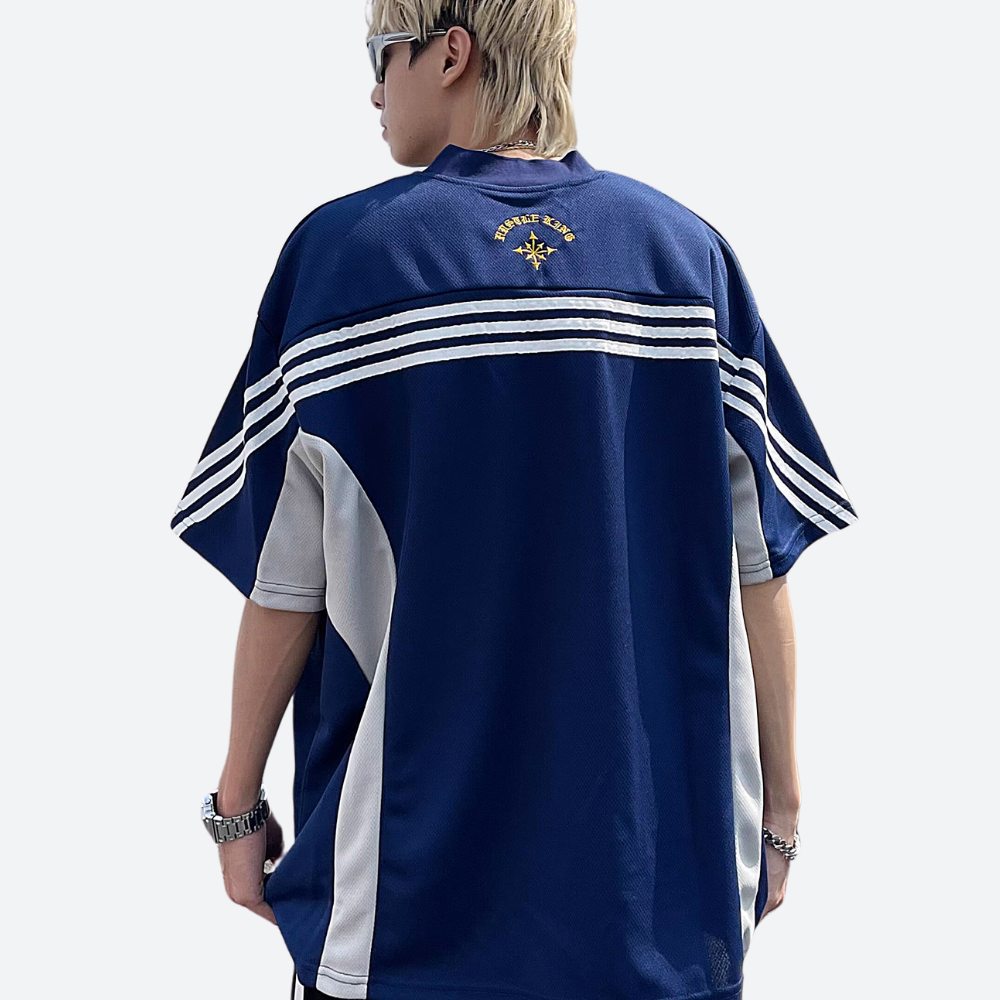 High Street Patchwork Embroidery T-shirt