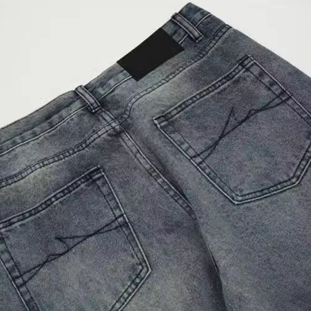 DF|Vintage Blue Whisker Jeans