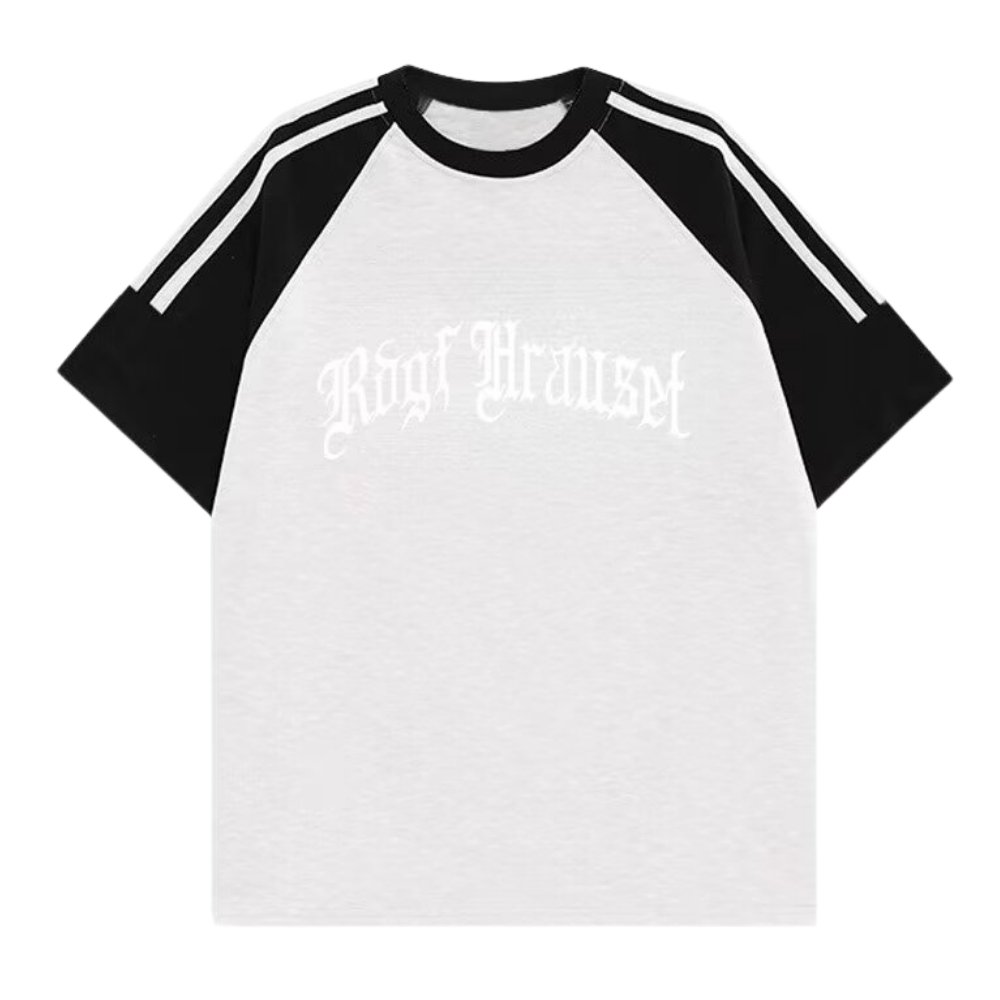 High Street Patchwork Contrasting T-shirt