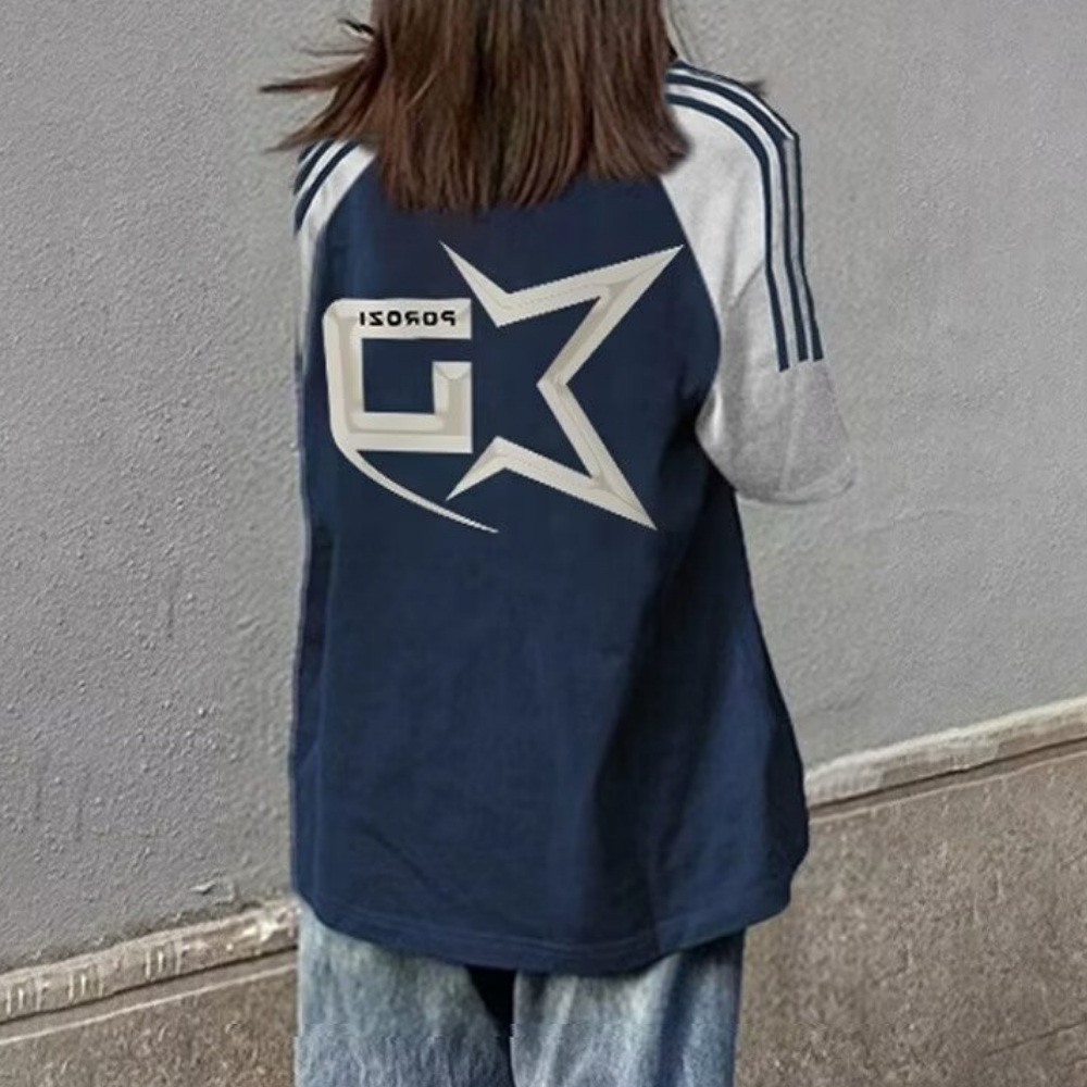 High Street Patchwork Contrasting T-shirt