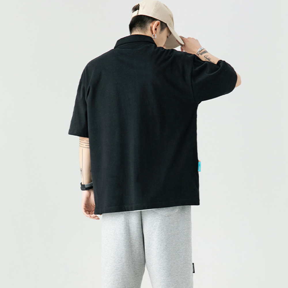 Japanese Versatile Cotton T-shirt