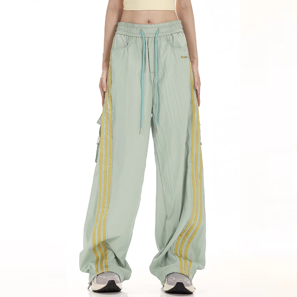 Street Color Contrast Pocket Sweatpants