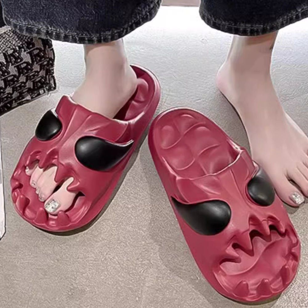 Dark Skeleton EVA Soft Slippers